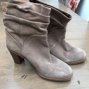 Vince Camuto “Parka” Suede Slouch Brown Boots 8.5